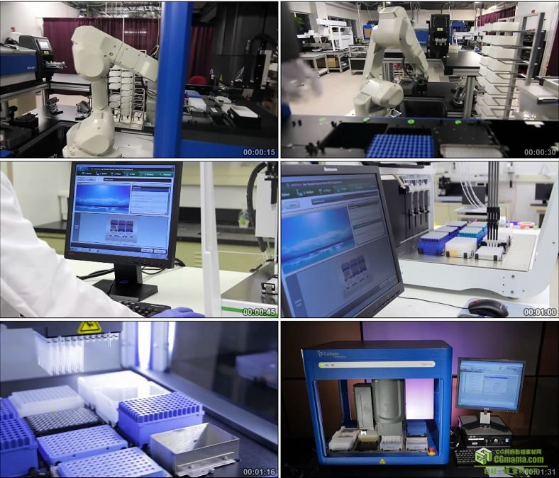 YC0397-医疗器械生物科技科学研究原创高清实拍视频素材下载