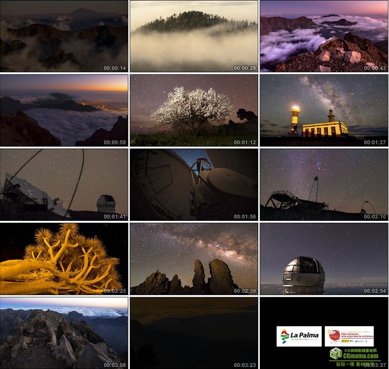 AA0154-萨尔瓦多切洛的拉帕尔马云海美景高清实拍视频素材宣传片