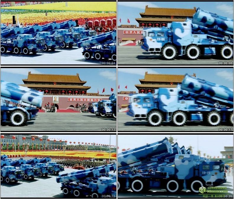 YC1260-中国人民海军军队岸舰导弹部队军事高清实拍视频素材