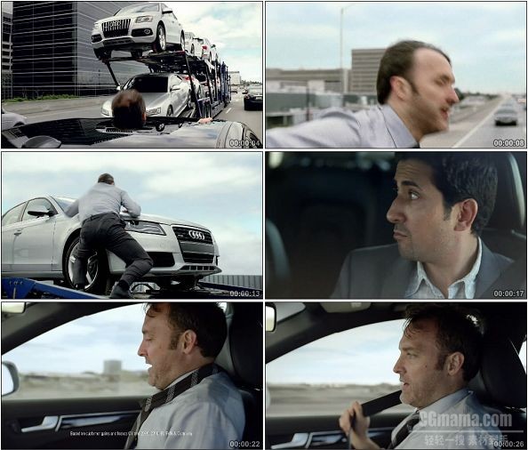 TVC00136-[1080P]Audi Q5搞笑广告抢车篇