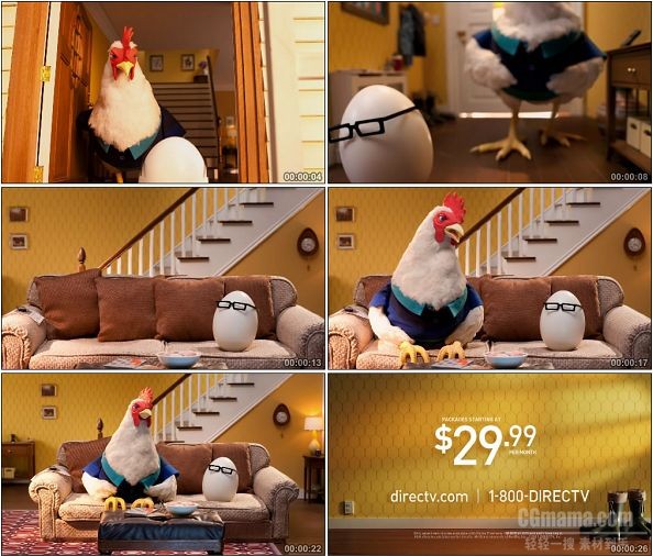 TVC00187-[1080P]DIRECTV 广告Chicken and the Egg