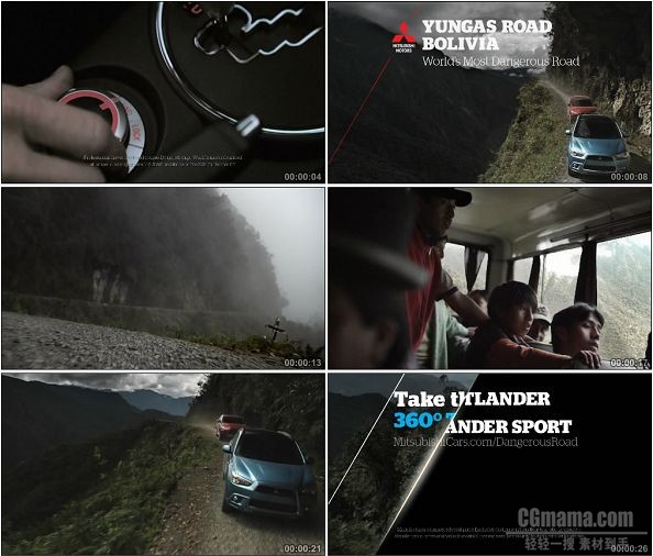 TVC00248-[1080p]Mitsubishi Outlander Family 广告 Dangerous Road
