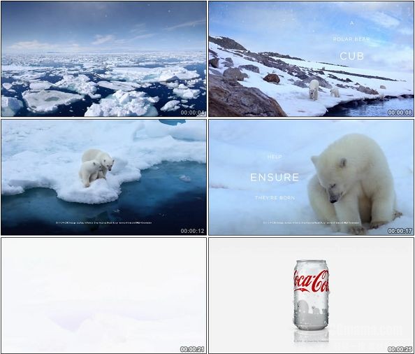 TVC00573-Coca-Cola环保广告 北极熊篇.1080p