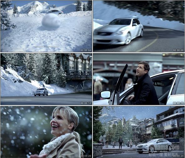 TVC00590-Infiniti汽车 广告雪球篇l.1080p