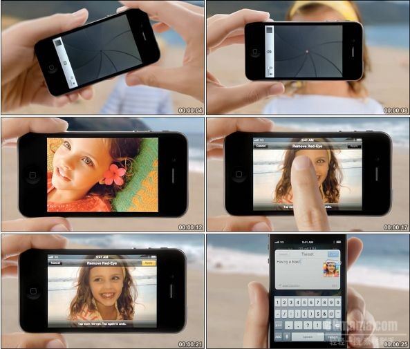 TVC00625-Apple - iPhone 4S广告拍照篇.720p