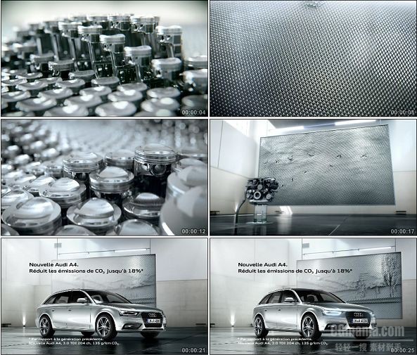 TVC00723-Audi A4 汽车广告.1080p