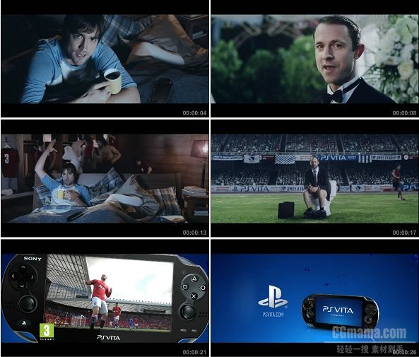 TVC00796-PS Vita 游戏机广告足球篇.1080p