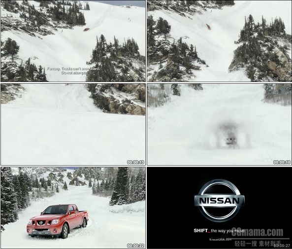 TVC00847-Nissan Frontier汽车广告Mountain Ride篇.1080p