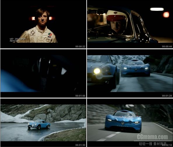TVC01064-RENAULT ALPINE A110-50 广告 The movie with Jean Ragnotti.1080p