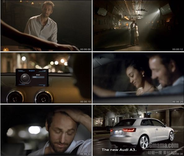 TVC01121-2012 Audi A3 汽车广告.1080p
