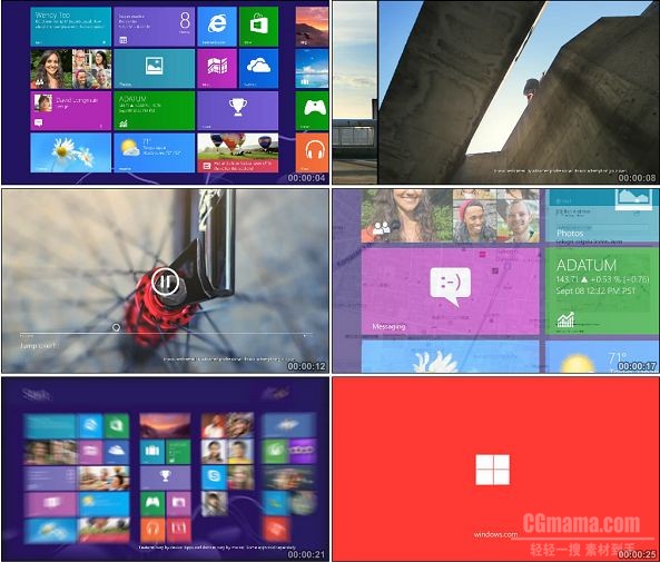 TVC01127-Windows 8 操作系统广告Parkour.1080p