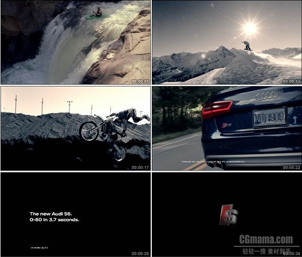 TVC01171-The new 2013 Audi S6 广告.1080p