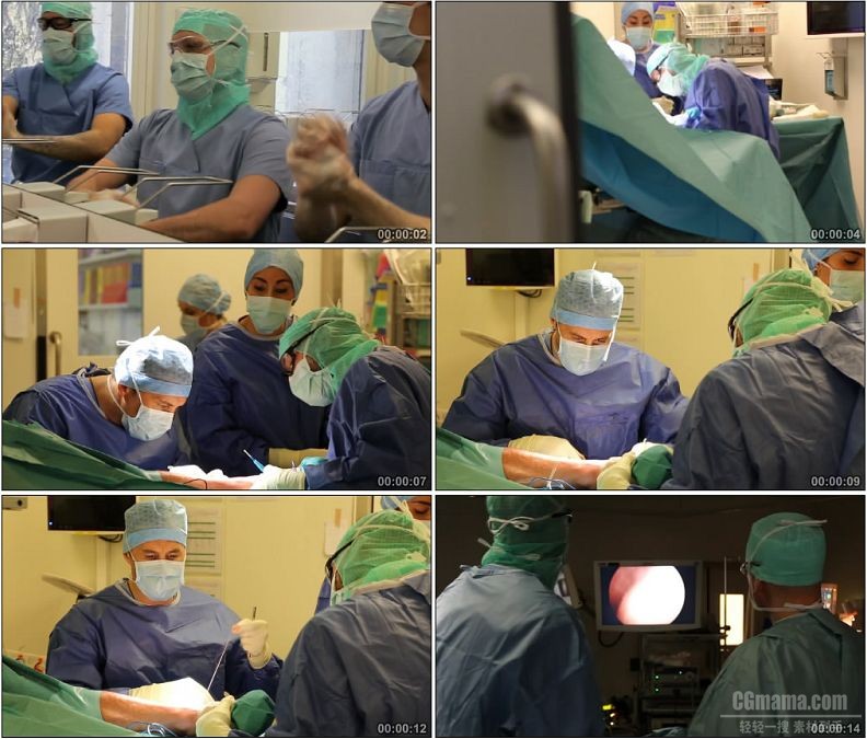 YC2013-医院医生手术急救医疗高清实拍视频素材