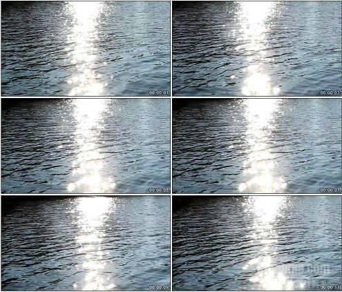 CG0130-水面阳光照射自然风光美景高清实拍视频素材
