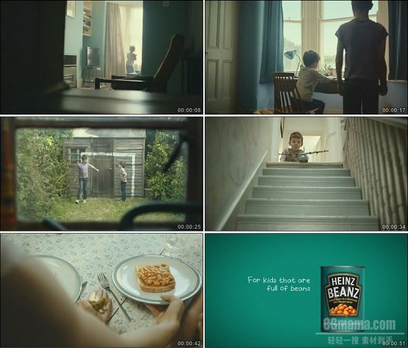 TVC01729-食品罐头_Heinz Baked Beans- Little Brother 720P