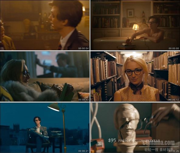 TVC01738-眼镜_Warby Parker- The Literary Life Well Lived 1080P
