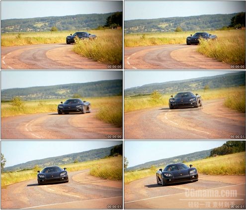 CG0306-汽车快速驶过特写镜头高清实拍视频素材