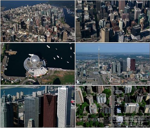 CG0332-魅力城市加拿大全貌高清实拍视频素材