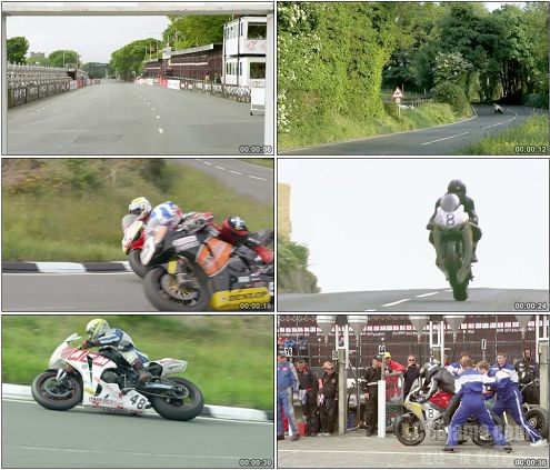 CG0387-赛车摩托极限越野高清实拍视频素材