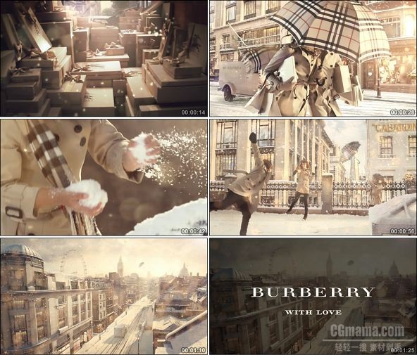 TVC01902-服饰_Burberry- With Love 1080P