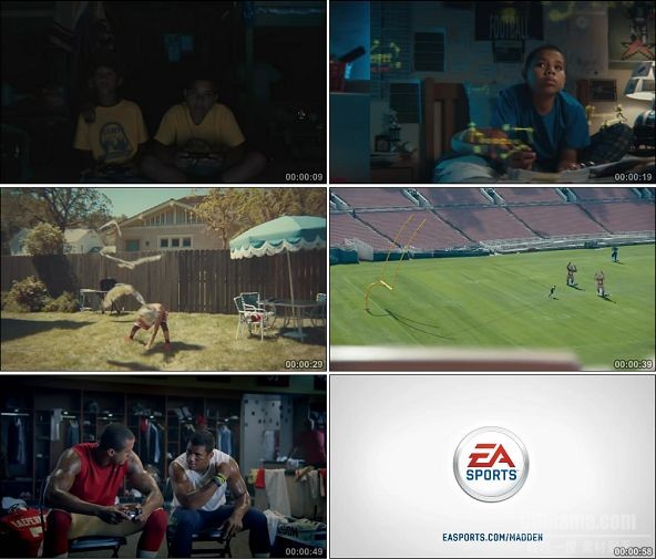 TVC01944-游戏_EA Sports- Madden Summer Camp 720P