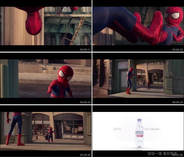 TVC02204-饮料水类_Evian依云矿泉水- The Amazing Spider-Man 1080P