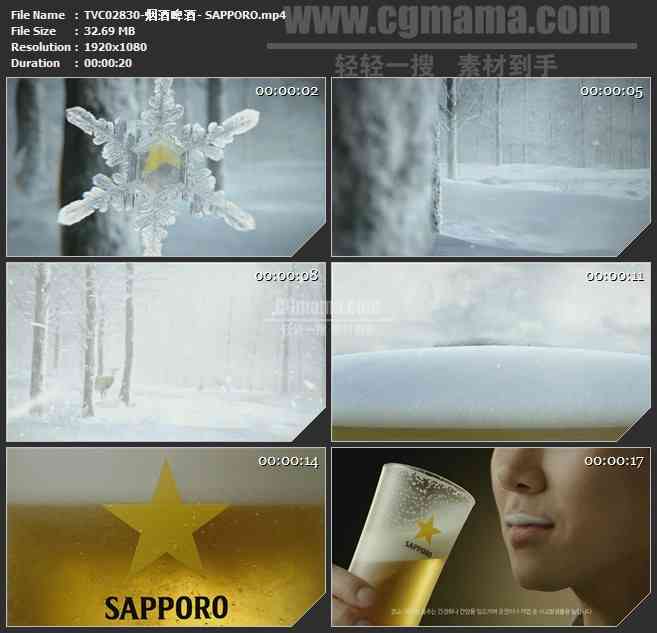 TVC02830-烟酒啤酒- SAPPORO