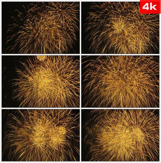 4K0353流型光淋浴爆炸 高清实拍视频素材