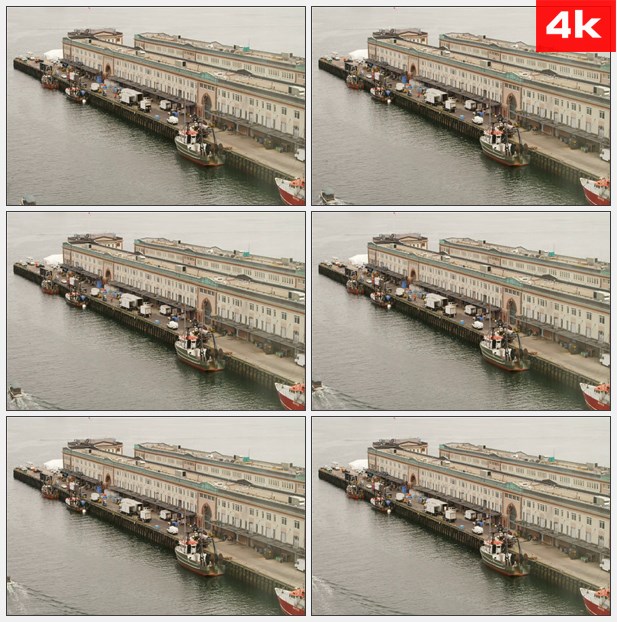 4K0454航运港口 高清实拍视频素材