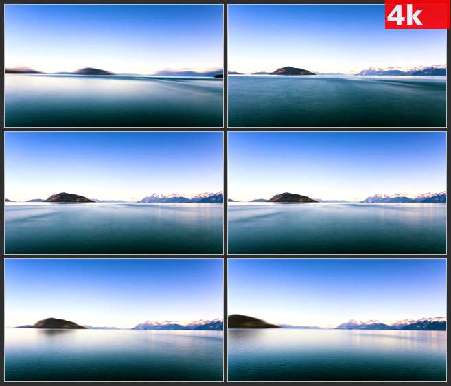 4K0630充满活力的阿拉斯加景观 高清实拍视频素材