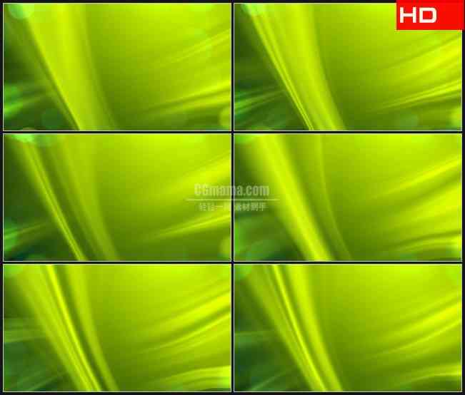 BG0172-绿色光动态摘要高清LED视频背景素材