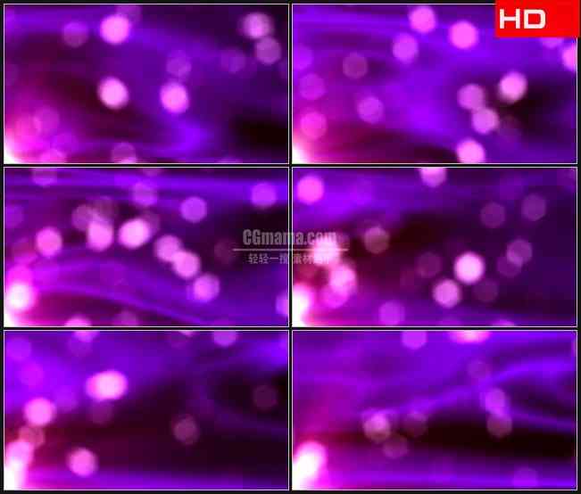 BG0244-微光紫色光晕光斑高清LED视频背景素材