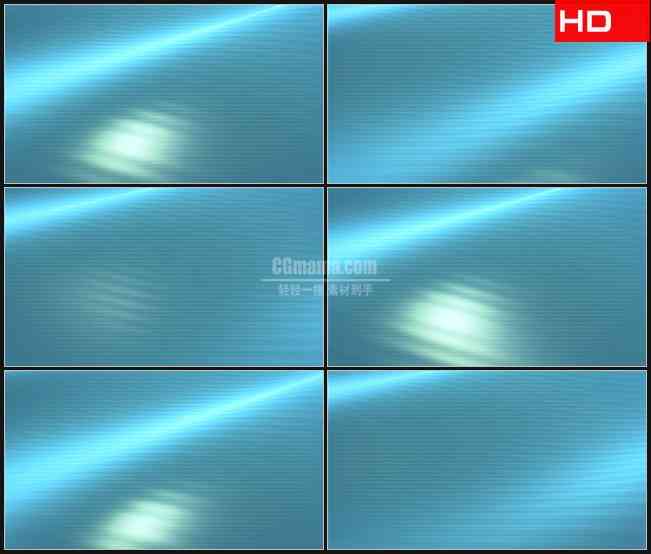 BG0259-海绿色横条纹蓝色辉光动态背景摘要高清LED视频背景素材