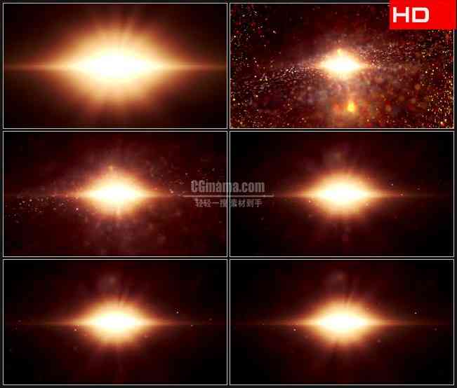 BG0524-银河系粒子爆破爆炸太空高清LED视频背景素材
