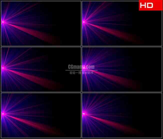 BG0624-粉红色紫色的激光照耀光线高清LED视频背景素材
