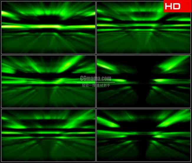 BG0703-极光绿色荧光运动光束动态背景高清LED视频背景素材