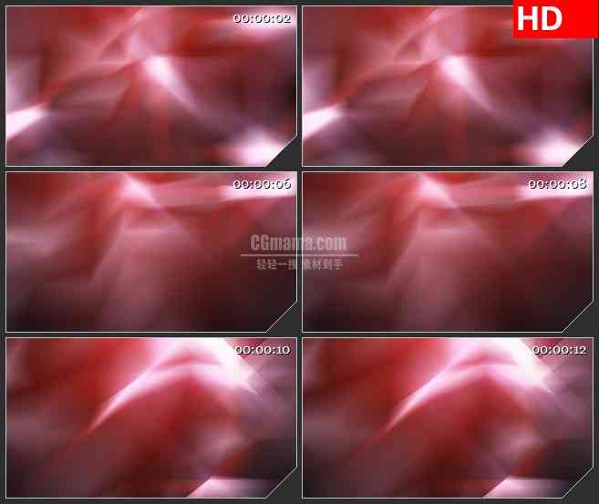 BG0923-红色几何高清led大屏背景视频素材