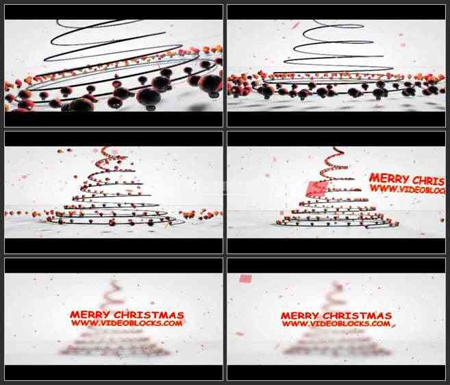 AE2877-装点圣诞树 圣诞节新年 宣传片