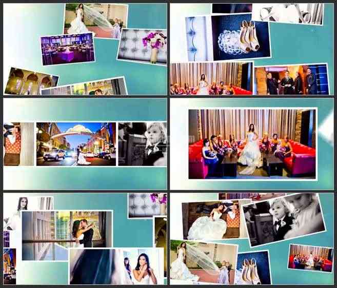AE3096-婚庆类 婚礼宣传片 图片展示