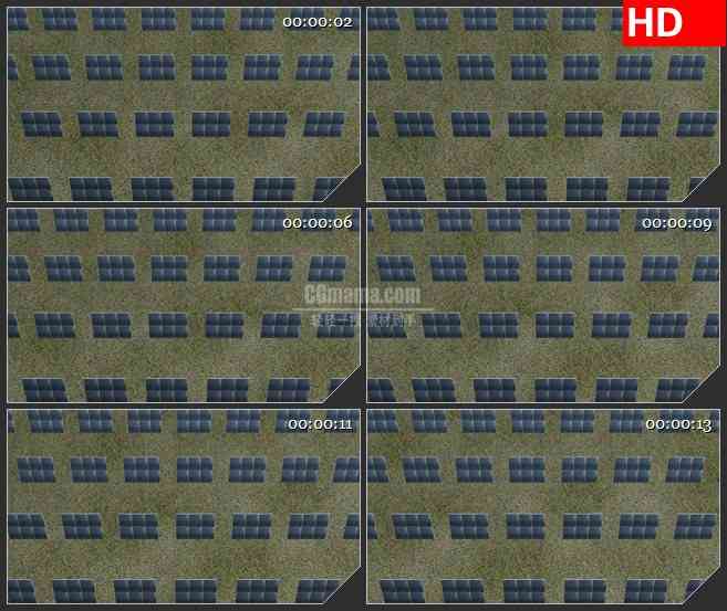 BG2496太阳能面板由左及右移动高清led大屏视频背景素材