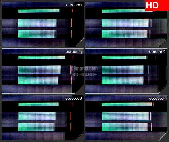 BG2904电脑性能指数分析高清led大屏视频背景素材