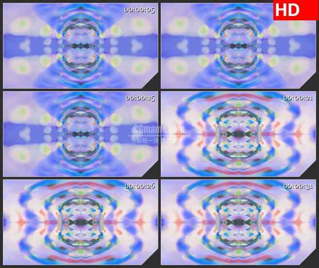 BG3670镜像效果 水晶led大屏背景高清视频素材