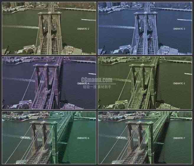 AE3448-宏伟的城市跨海大桥 文本展示 城市宣传