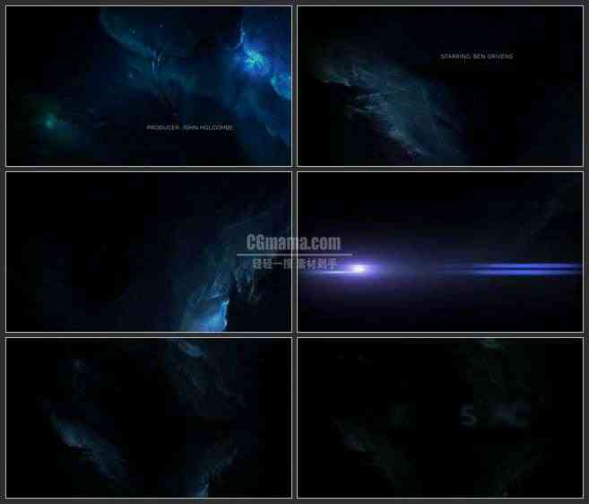 AE3530-星际暗物质 文本展示 电影预告 宣传片