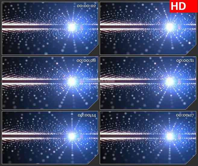 BG3834星空光球粒子发射led大屏背景高清视频素材