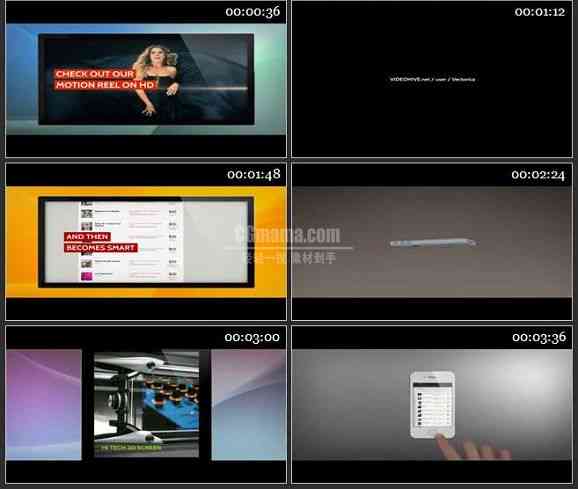 AE2255-智能设备广告宣传视频展示