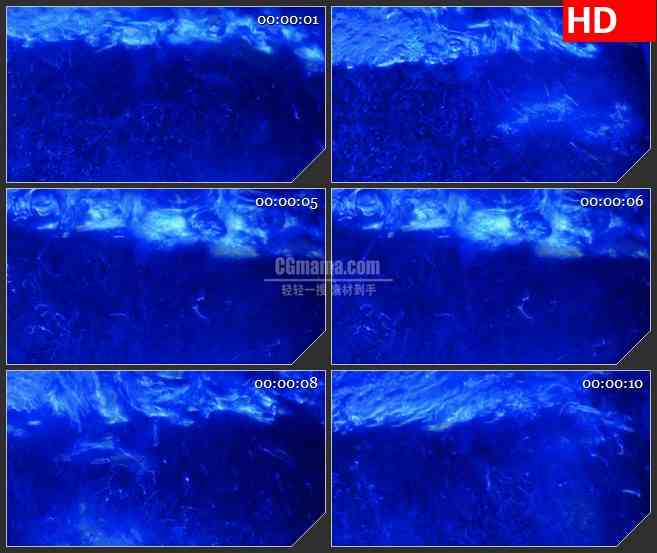 BG4010沸腾的深蓝色水面led大屏背景高清视频素材
