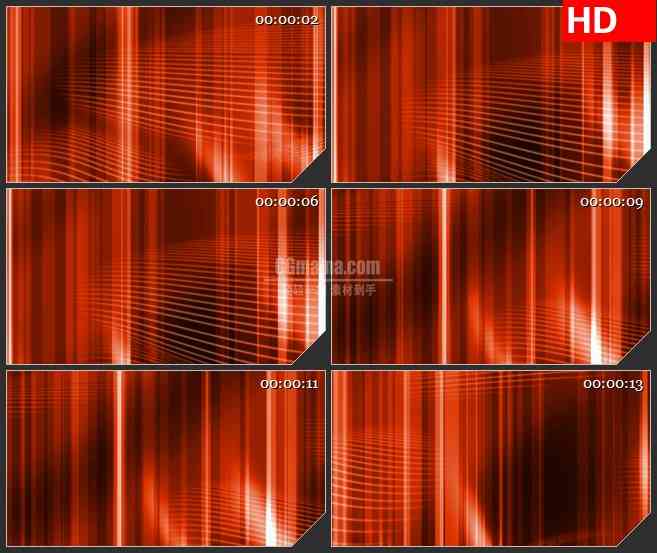 BG4124红色条形亮光线led大屏背景高清视频素材