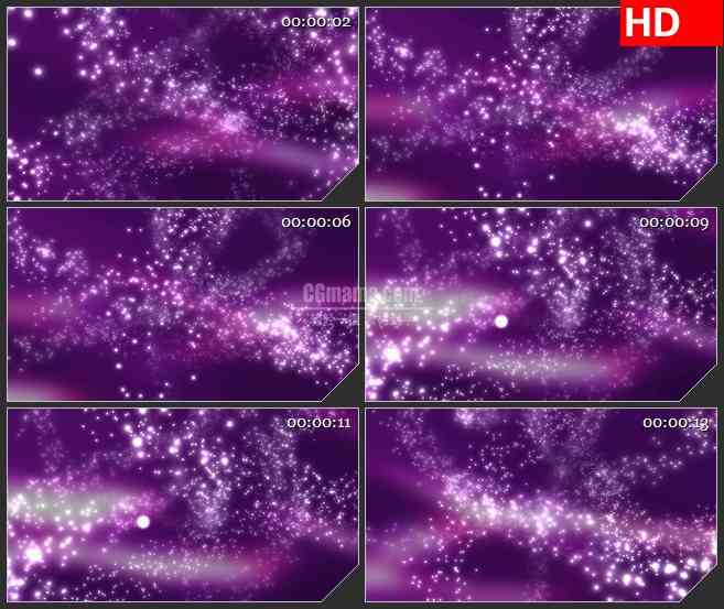 BG4481白色颗粒旋流紫色背景led大屏背景高清视频素材
