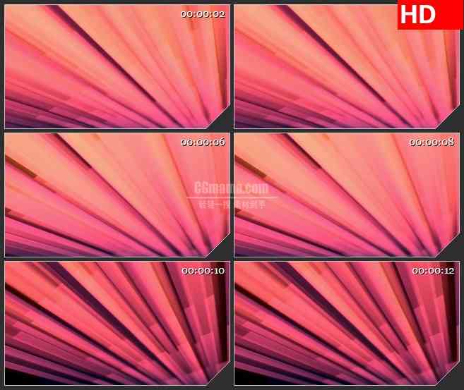 BG4551粉红色光束旋转led大屏背景高清视频素材